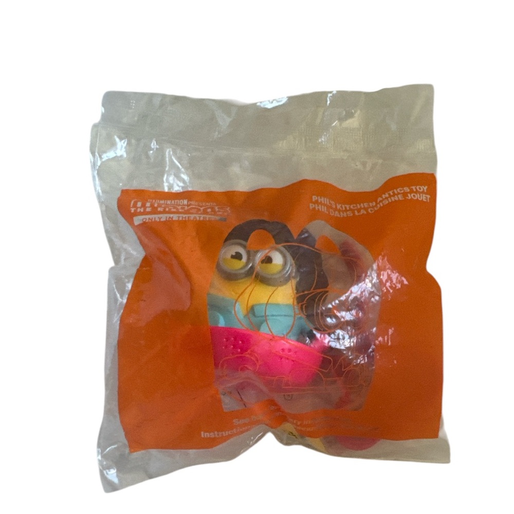 McDonald’s Minions Rise Of Gru Phil's Kitchen Antics Happy Meal Toy